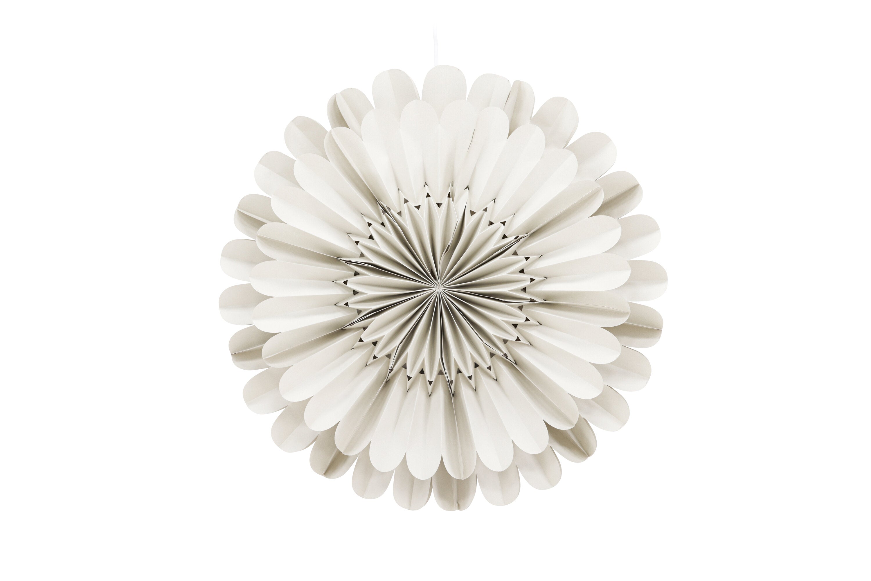 Rebellenclub Hanglamp Selu - beige - Ø 60 cm
