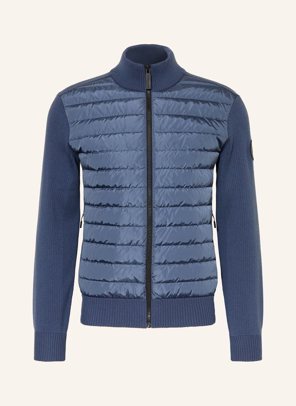 CANADA GOOSE Strickjacke HYBRIDGE im Materialmix
