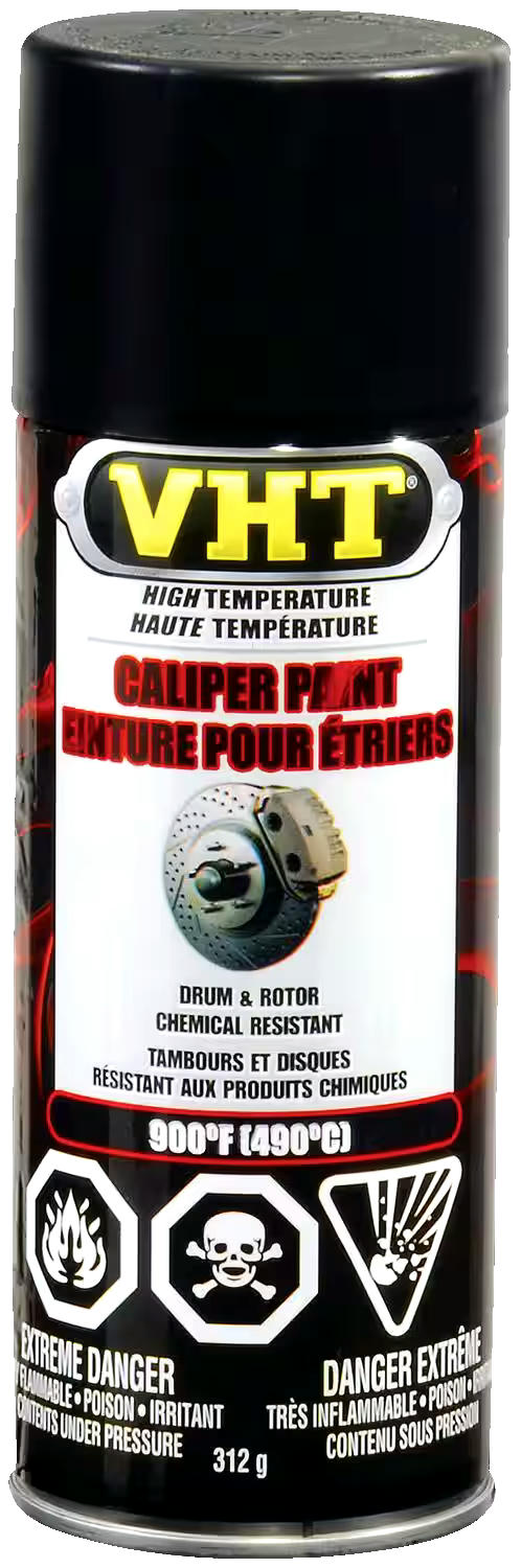 VHT Brake Caliper, Drum & Rotor Paint, Black