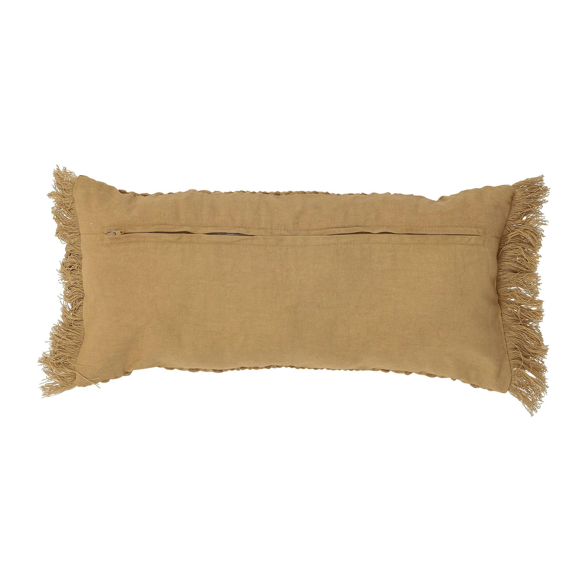 JANVI - Coussin jaune coton L20cm