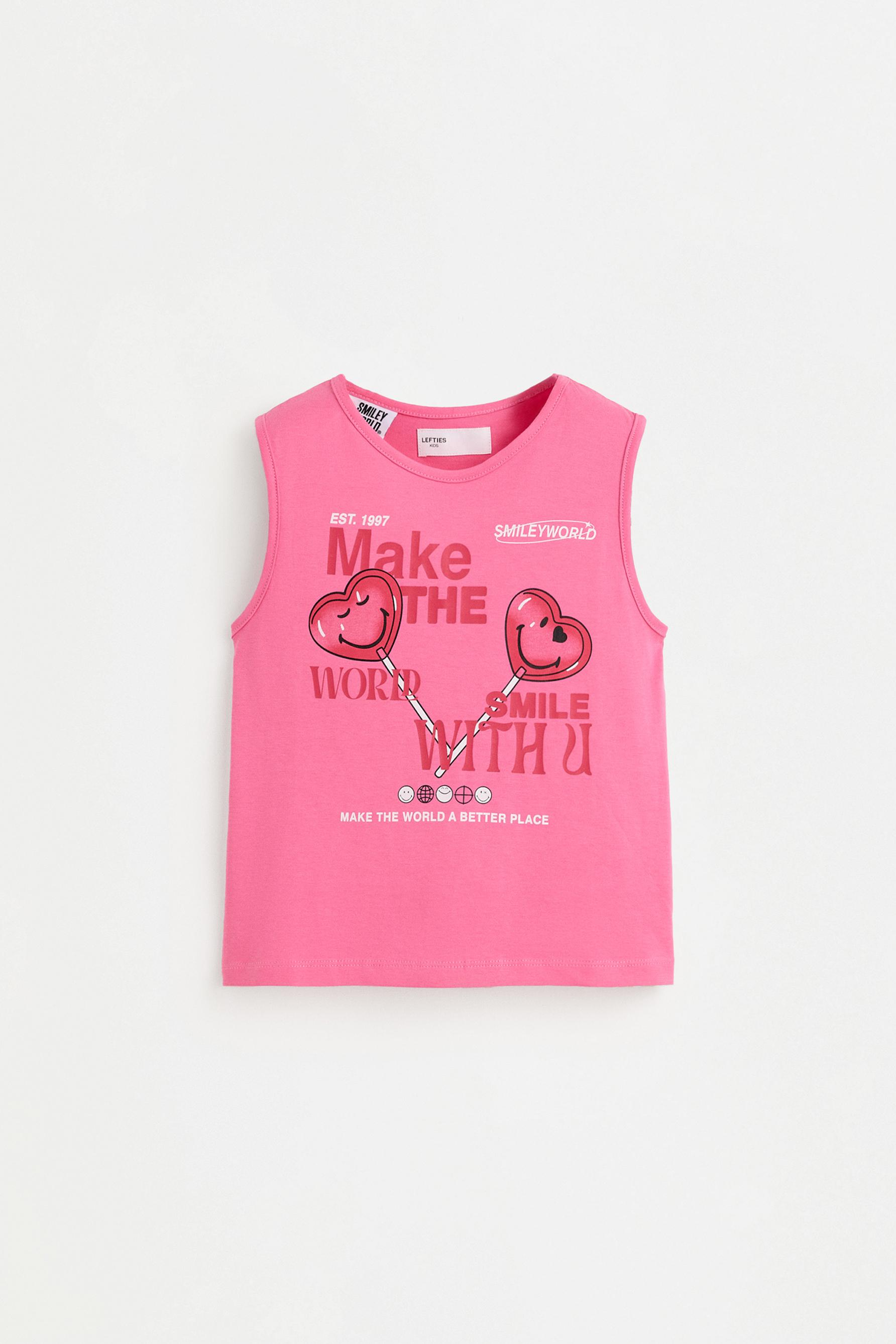 Camiseta SmileyWorld™ sin mangas