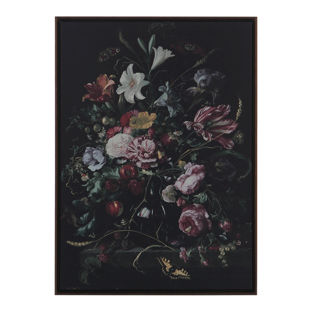 QUADRO 47 CM X 65 CM FANTASTIC FLOWERS