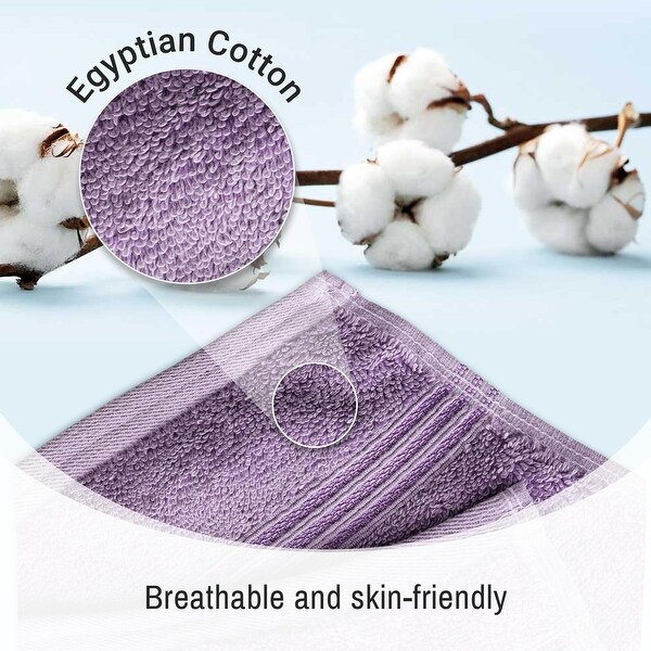 Egyptian Cotton Soft Medium Weight Bath Sheet by Superior - (Set of 2)