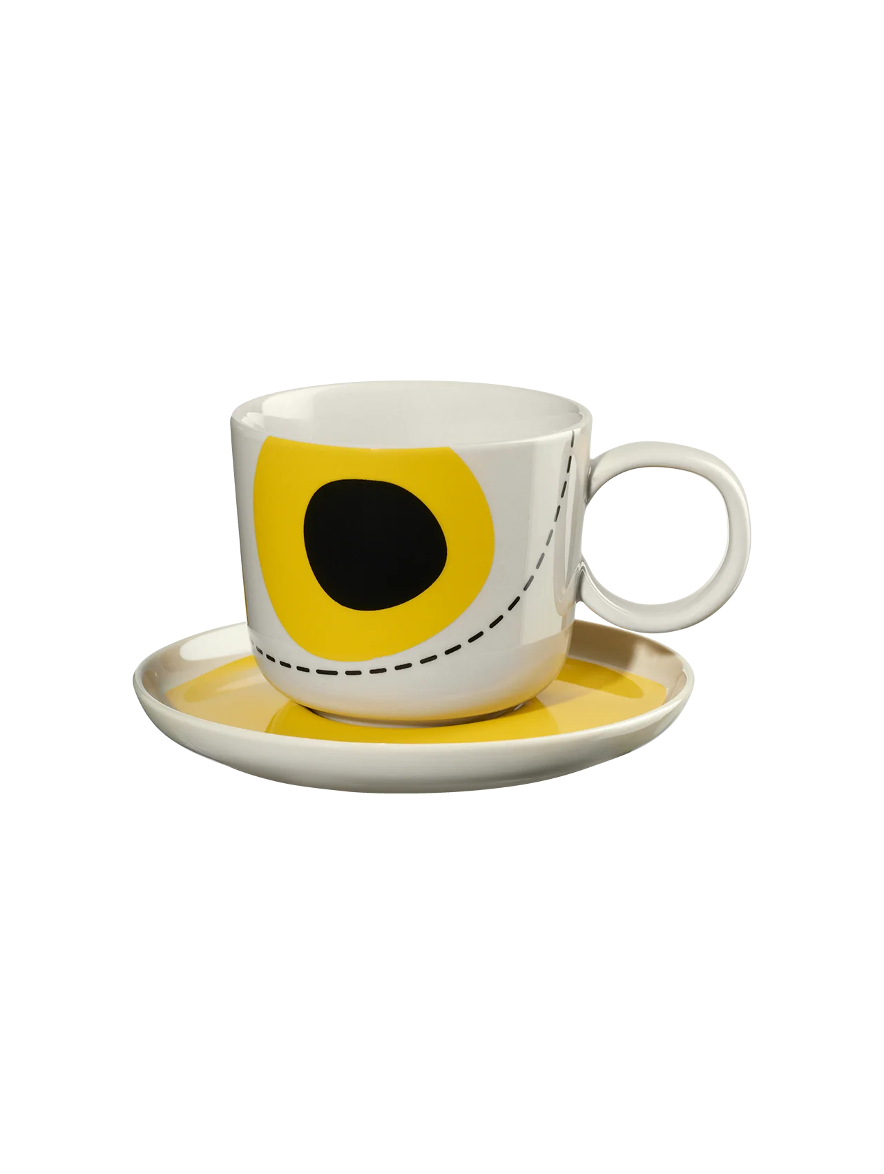 kaffeetasse mit unterteller, salto du soleil