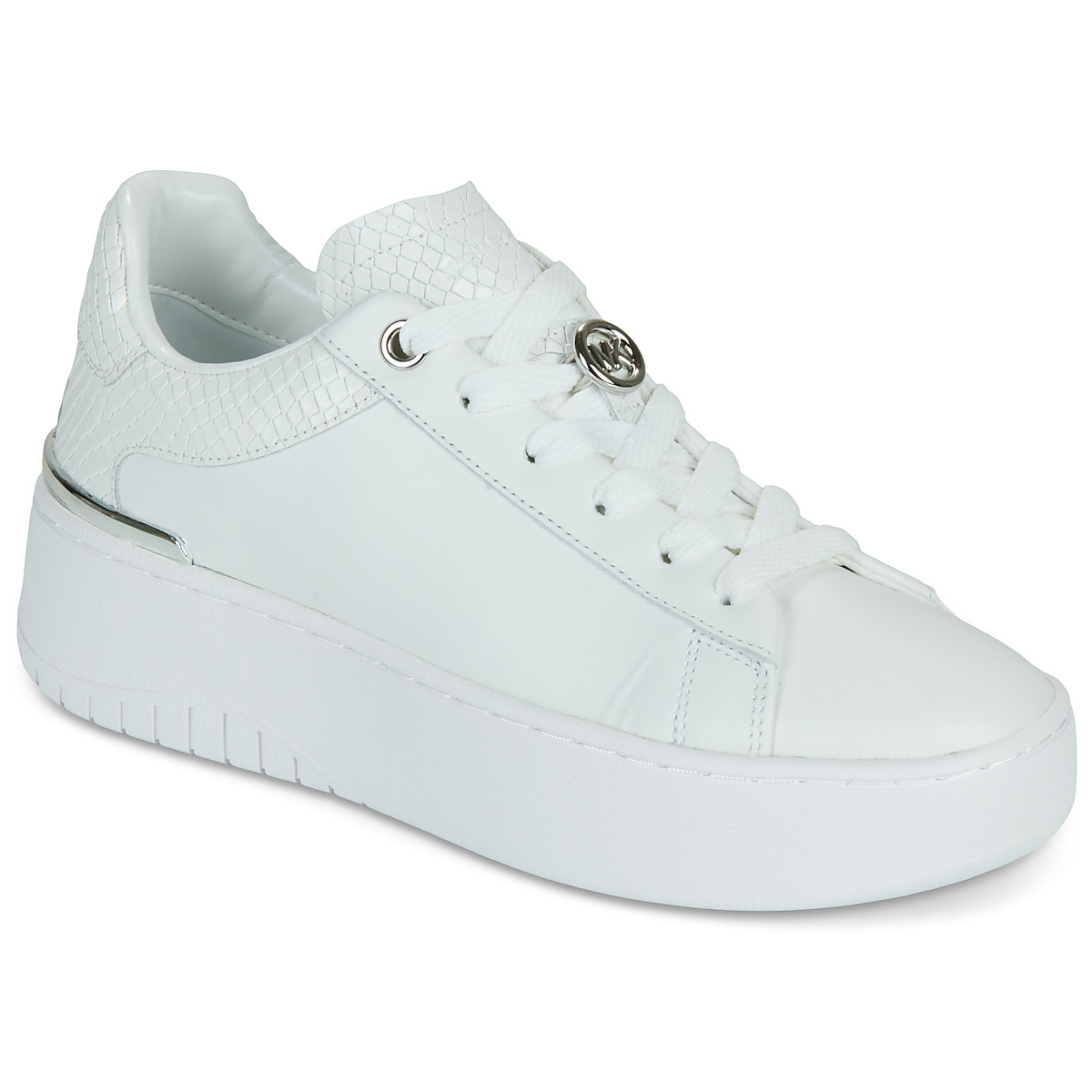 MICHAEL Michael Kors - DOTTIE LACE UP - White / Silver