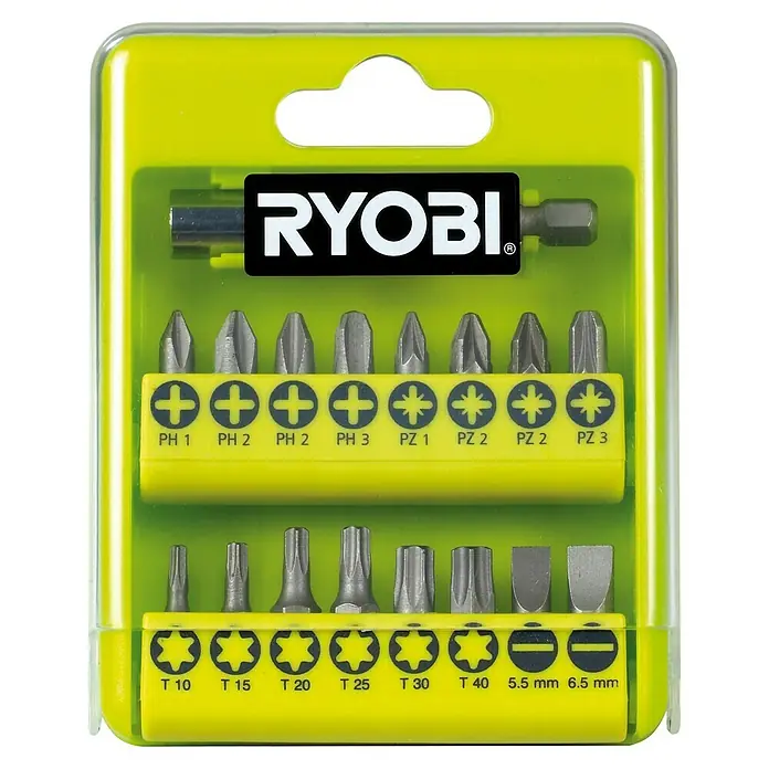 BITSSETT RYOBI RAK17SD 17 DELER