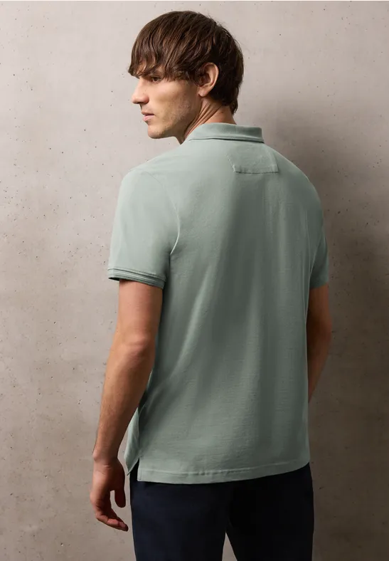 Kurzarm Poloshirt in Stretchqualität