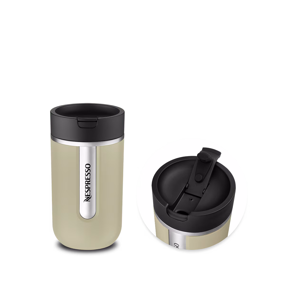 Travel Mug Small Sage Green - Thermo Mug - Nespresso