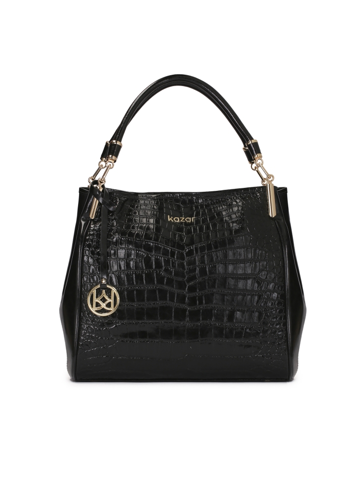 Black large shoulder bag