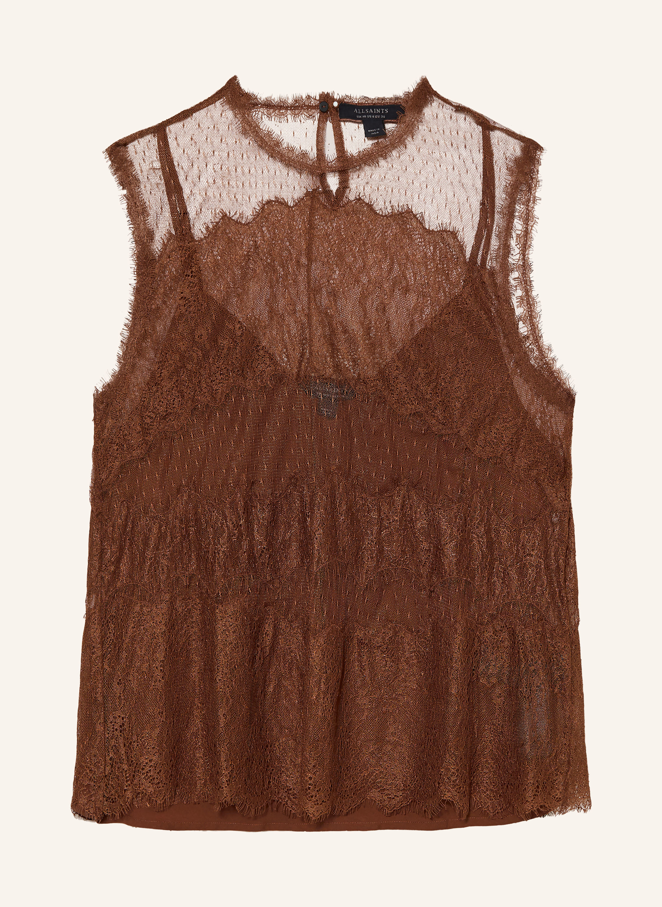 ALLSAINTS Spitzentop CLARA