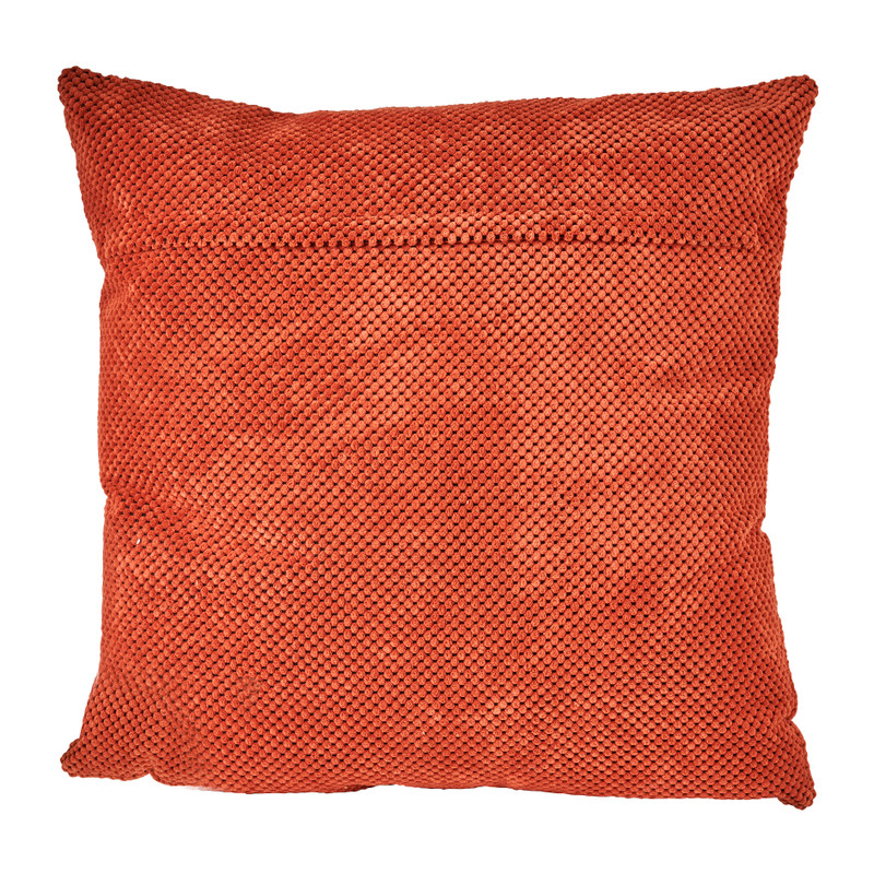 Sierkussen blokje - terra - 60x60 cm