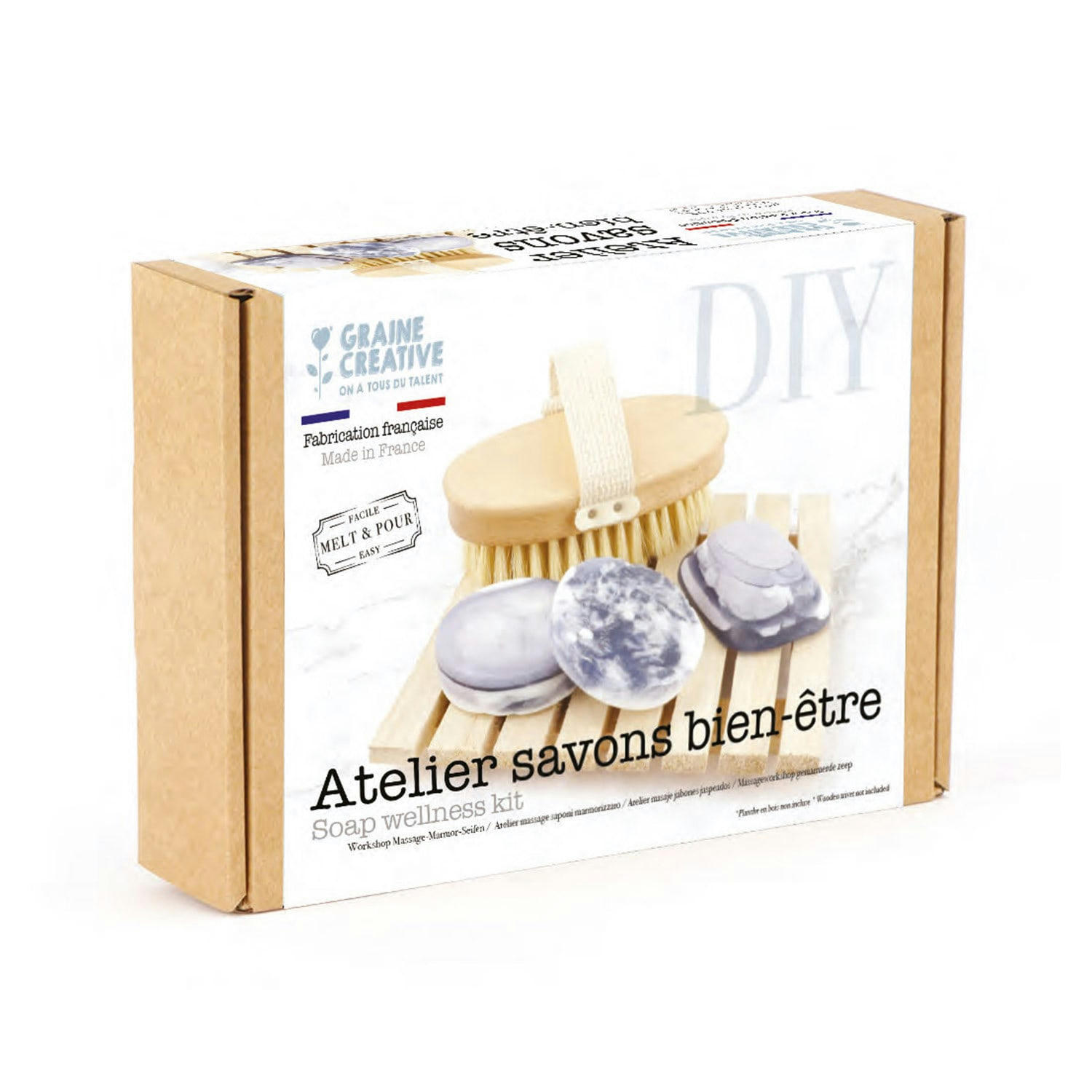 MASSAGE - Atelier de massage coffret DIY savons à faire soi-même
