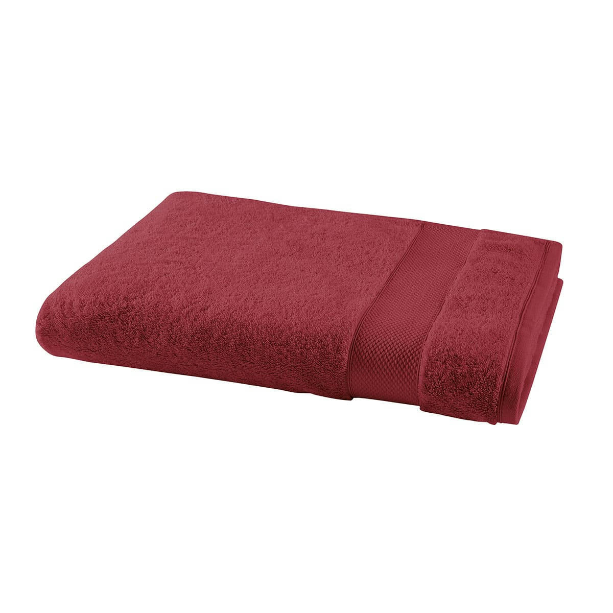 PÉTALE - Drap de douche coton grenade 70x140 cm