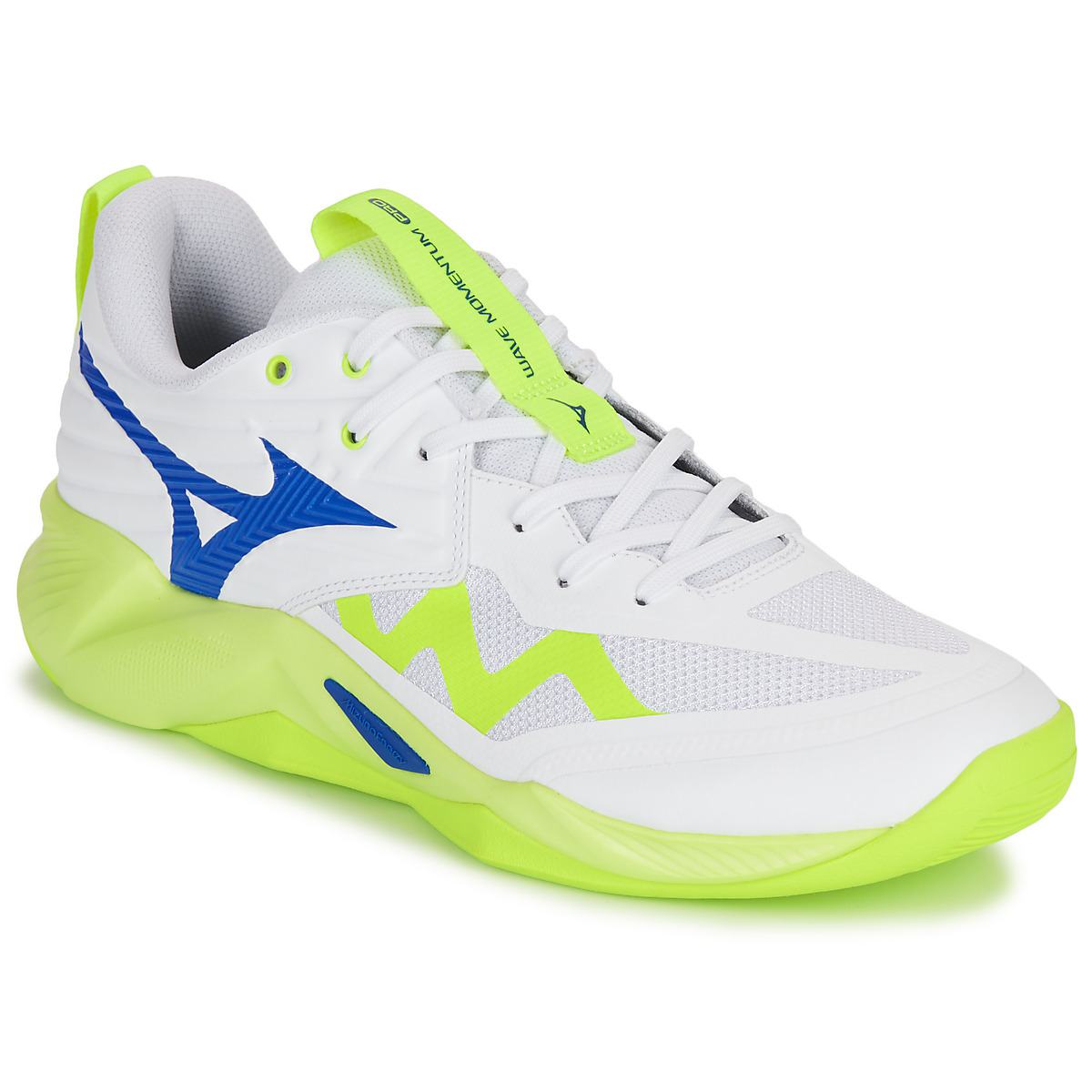 Mizuno - WAVE MOMENTUM PRO - White / Fluorescent