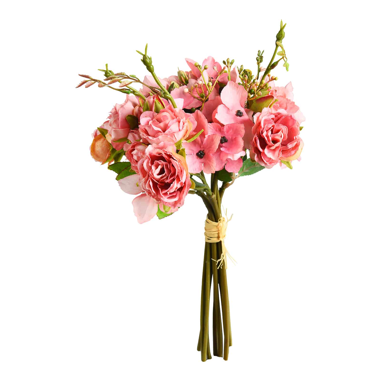 Kunstblumenstrauß Rosa,L 330 mm