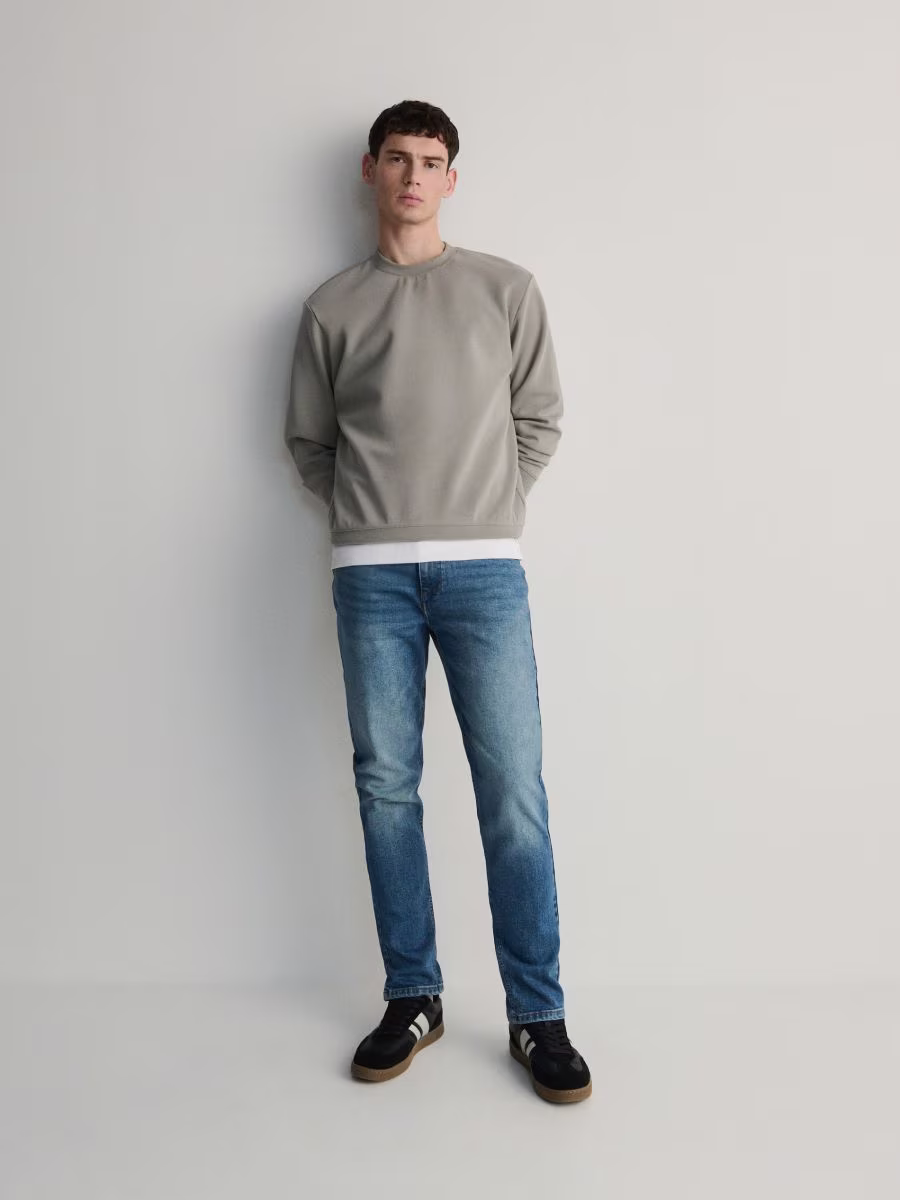 Slim Jeans With Wash Effect