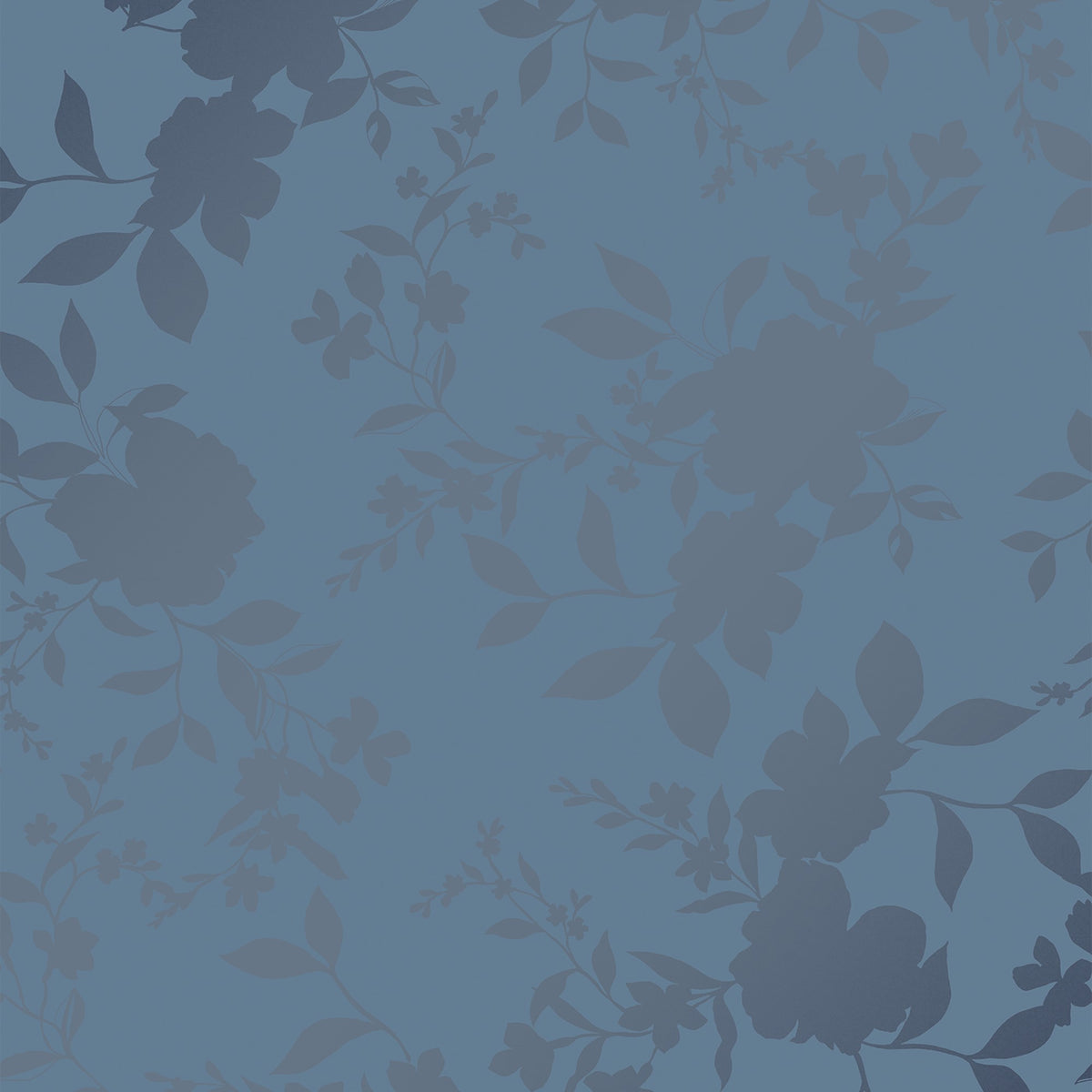Laura Ashley Vliesbehang - Westbourne Midnight Blue - Blauw 10mx52cm