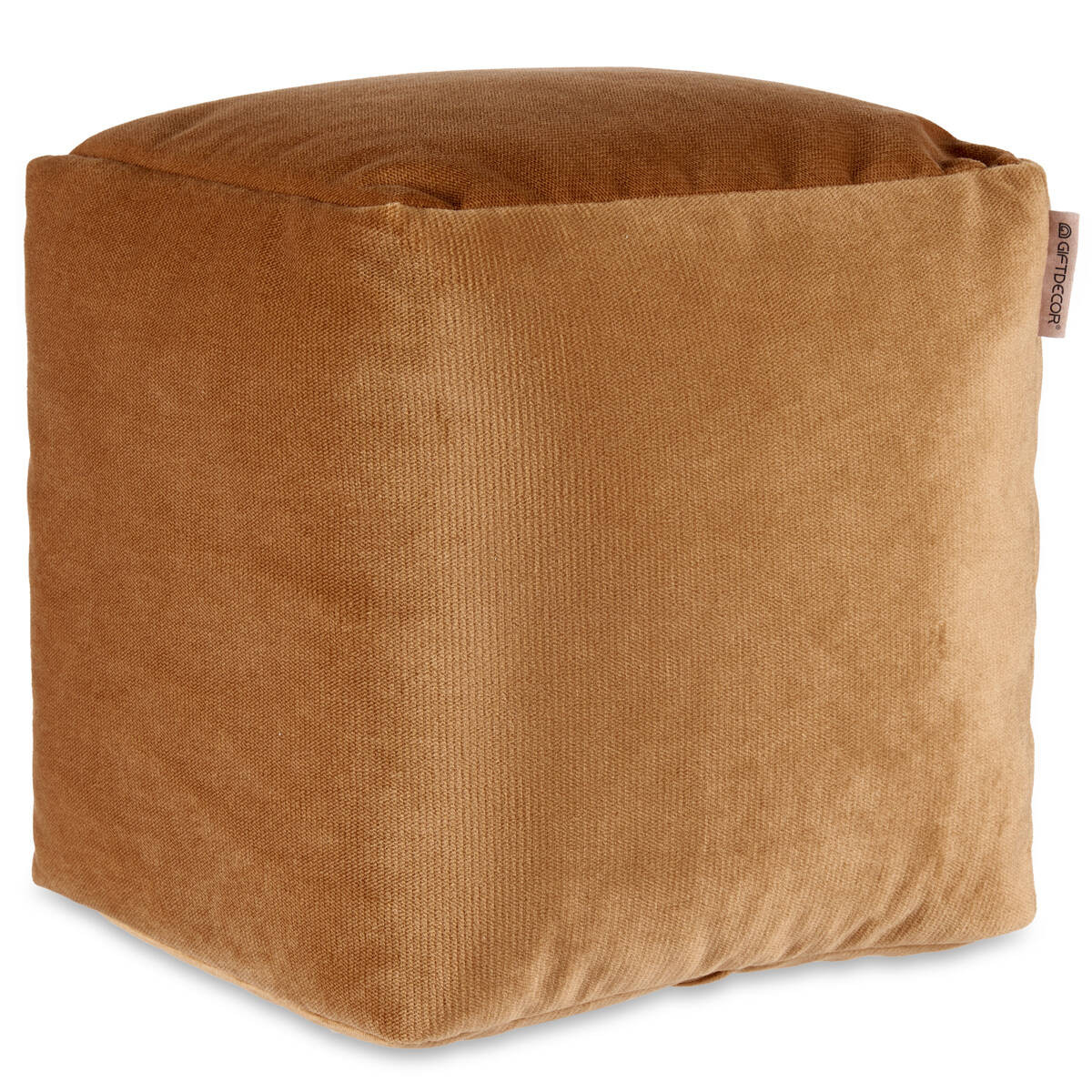 Pufa obita aksamitem, 30 x 30 cm