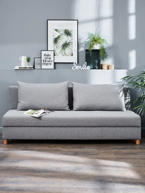 Sovesofa NORSMINDE lysegrå