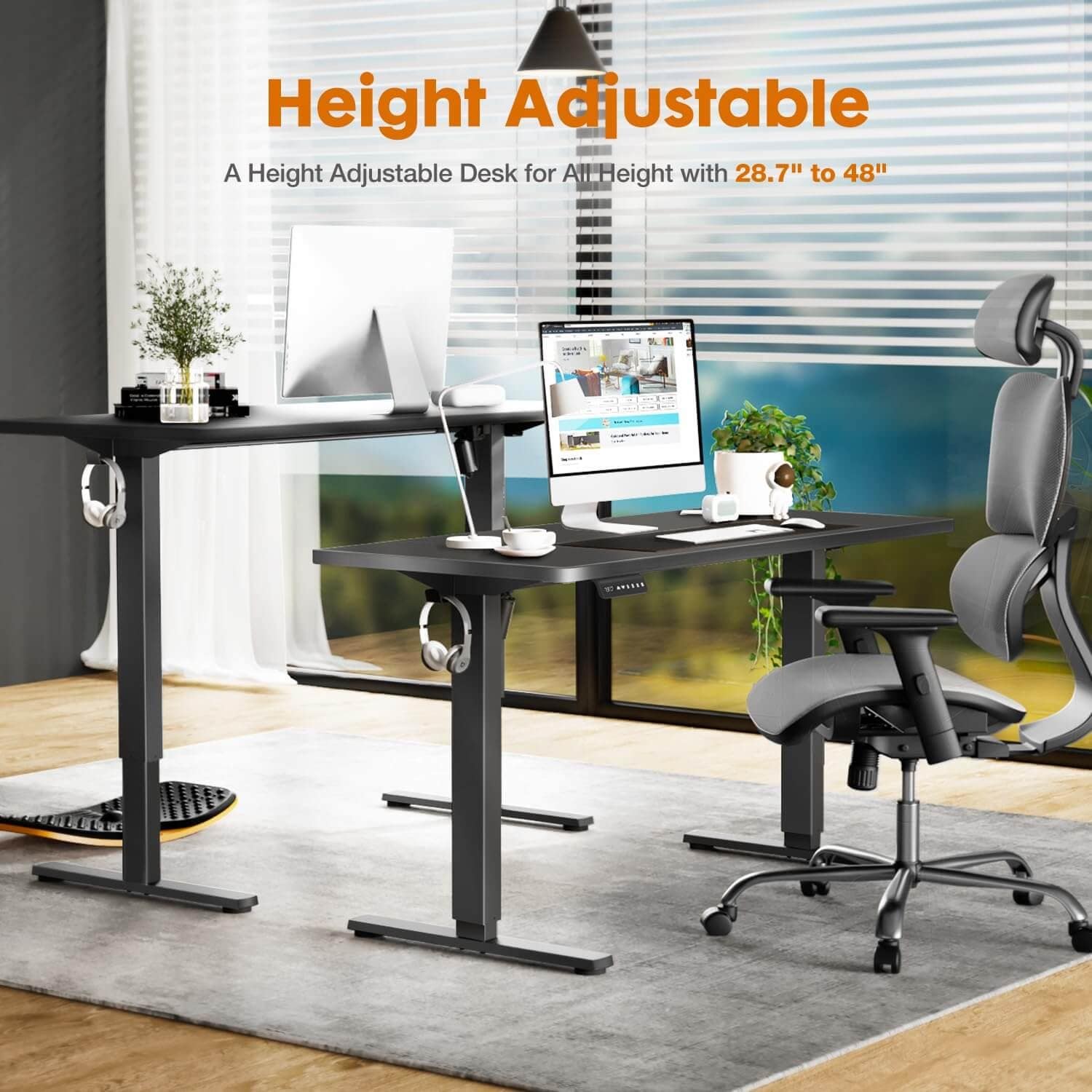 Electric Height Adjustable Standing Desk