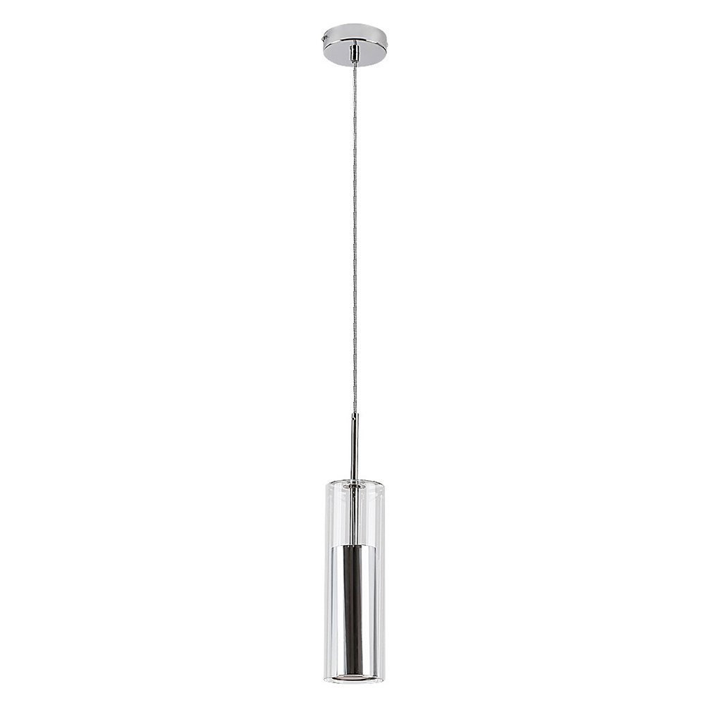 Lampa wisząca chromowana przezroczysta Kalevi 1xGU10x50W Rabalux
