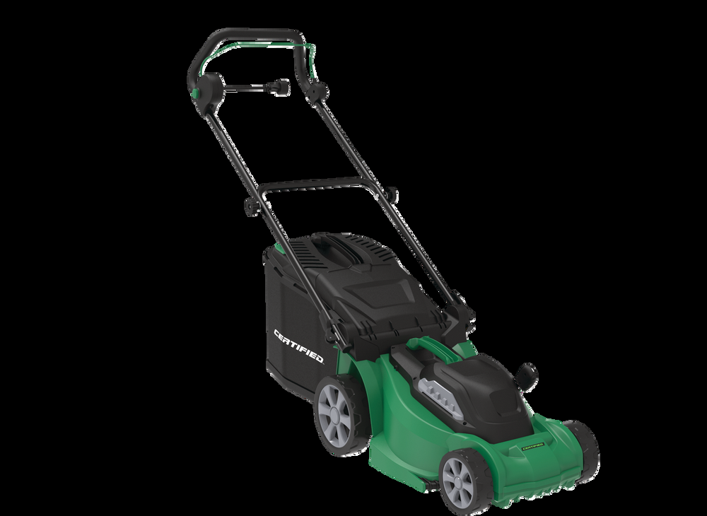 Certified 12A 2-in-1 Electric Lawn Mower, 17-in
