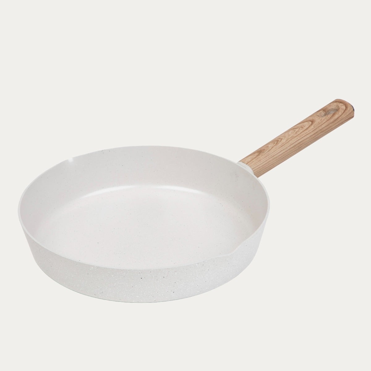 Patelnia LOREBURN z powłoką ceramiczną śmietankowa 28 cm