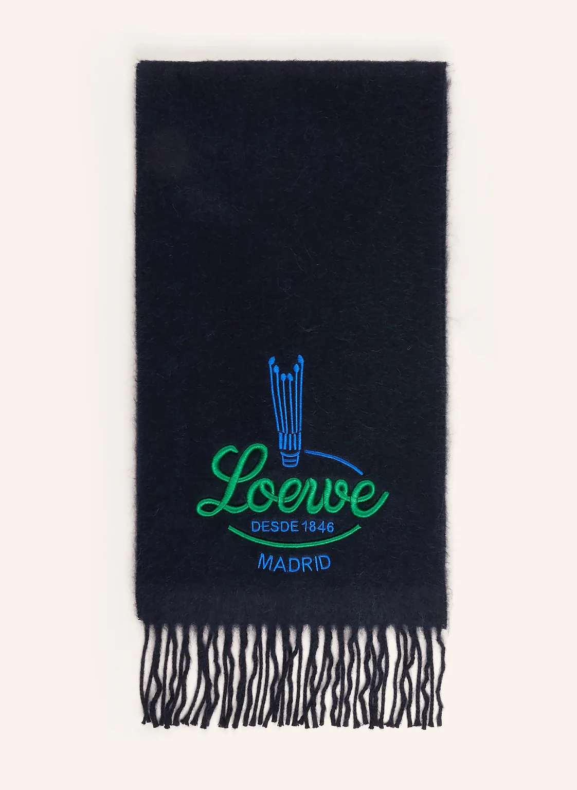 LOEWE Schal mit Alpaka