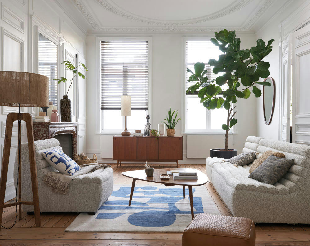 Andersen - Table basse vintage en sheesham massif