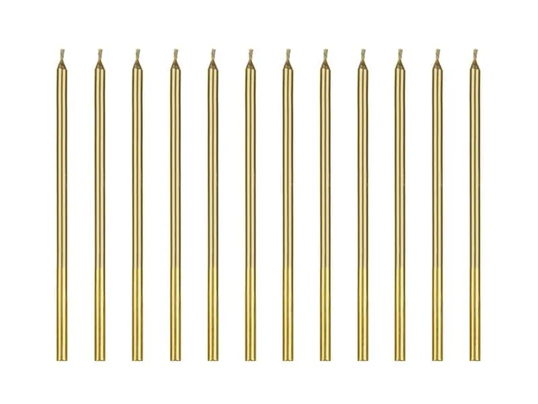 Geburtstagskerzen 12er-Set Partydeco