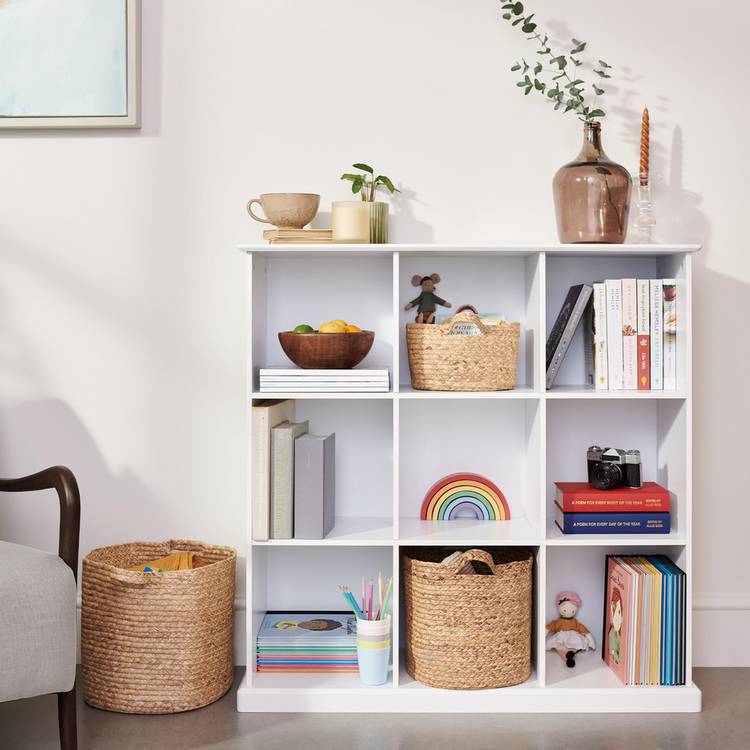 Great Little Trading Company Abbeville Cube Storage - White