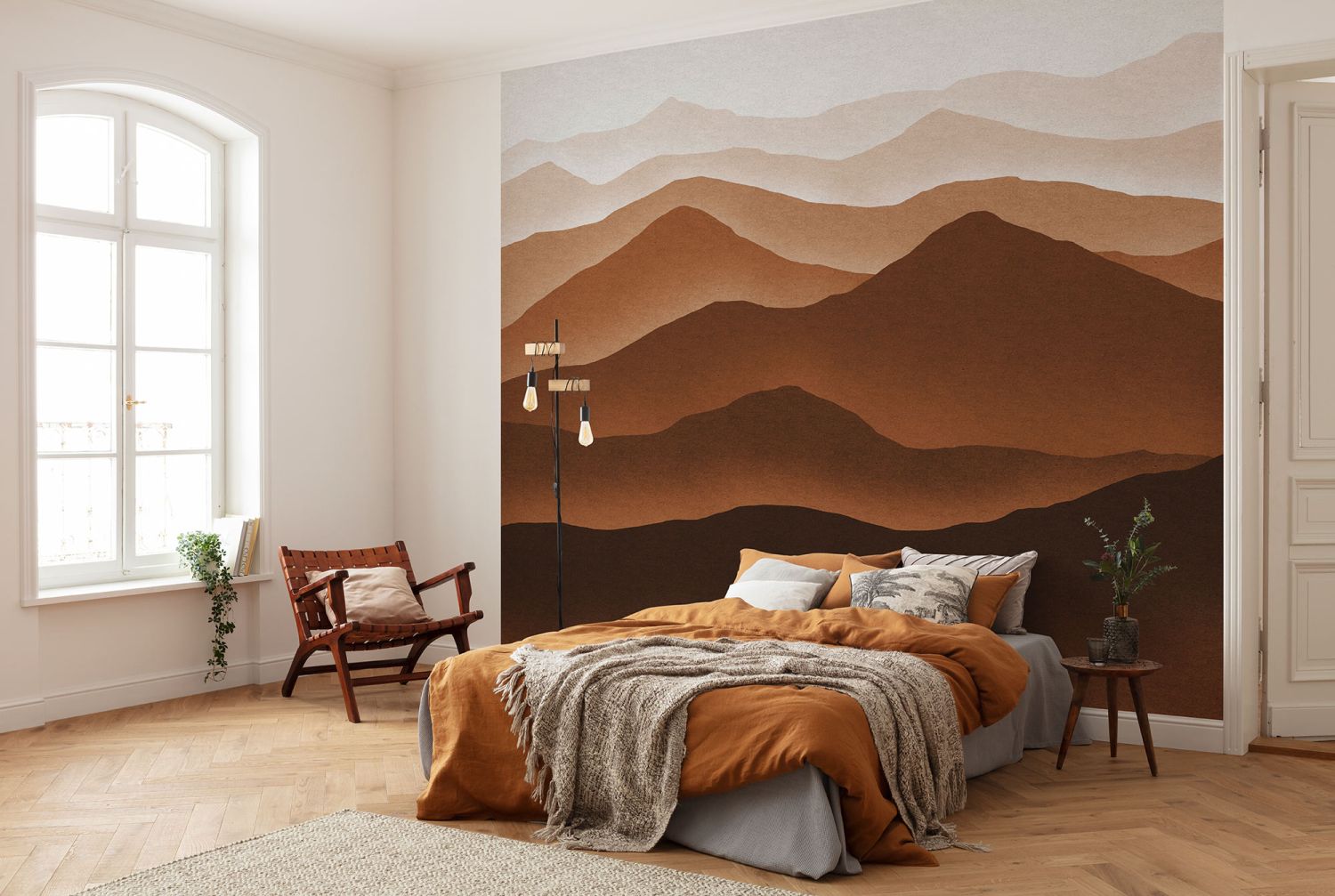 Komar fotobehang woestijn landschap terracotta bruin - 300 x 250 cm - 611208