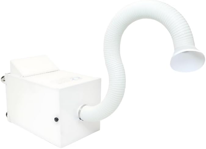Extract-All Portable Air Cleaner Fume Extractor and Source Capture for Airborne Contaminants Removes Dust Smoke Fume with HEPA Filter