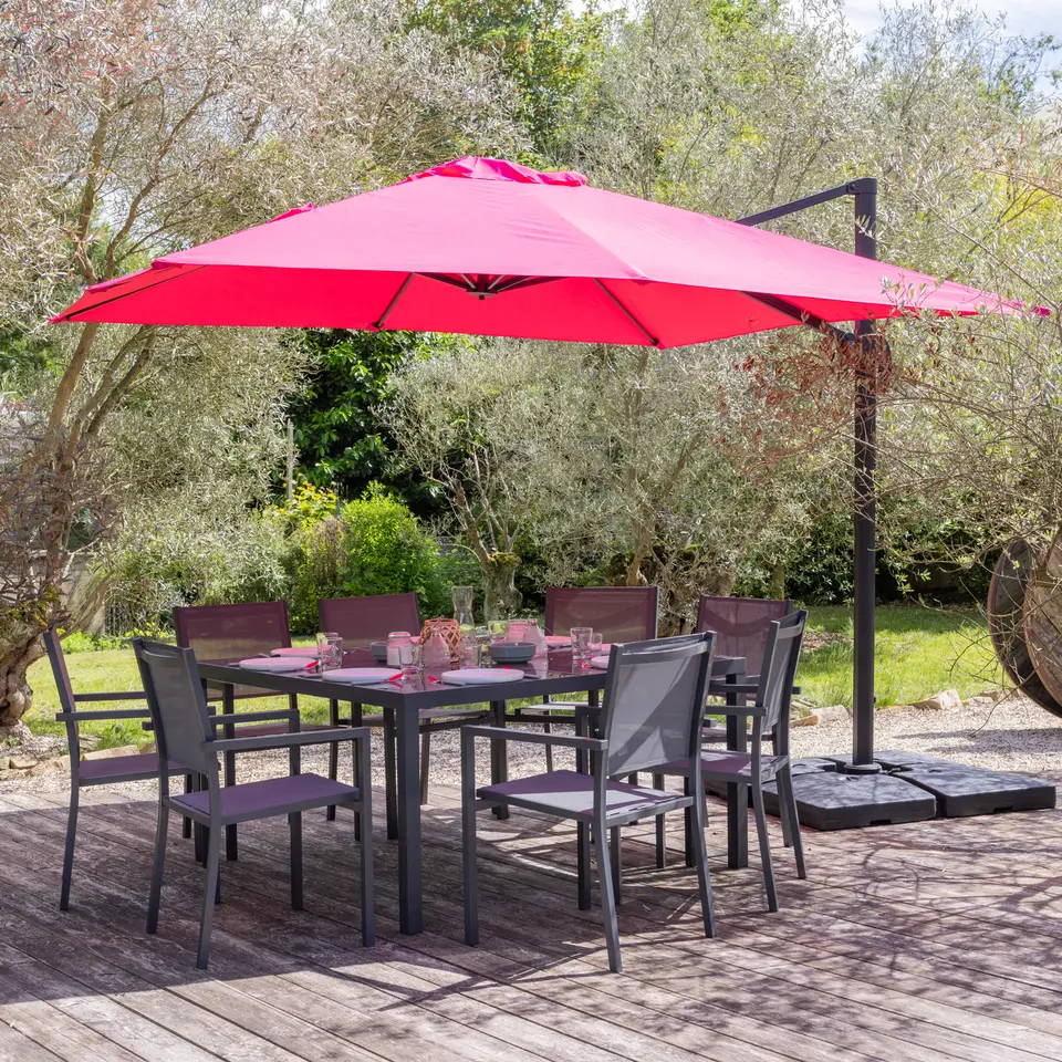 Happy Garden Parasol MOLOKAI - Roze - Aluminium