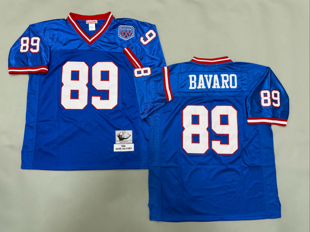 Mark Bavaro New York Giants Authentic Throwback Retired Player Jersey