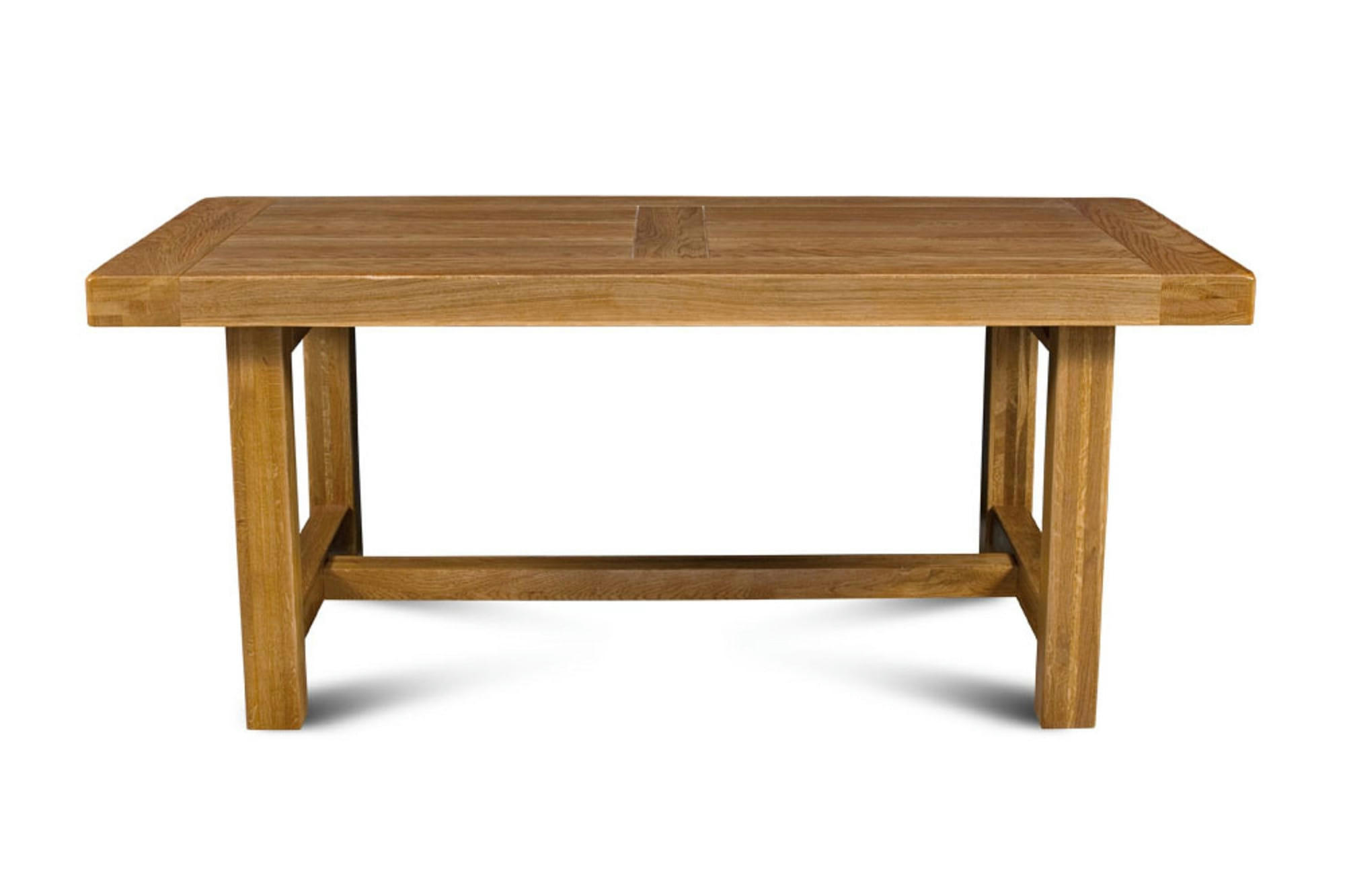 LA BRESSE - Table de ferme campagnarde bois chêne massif L180