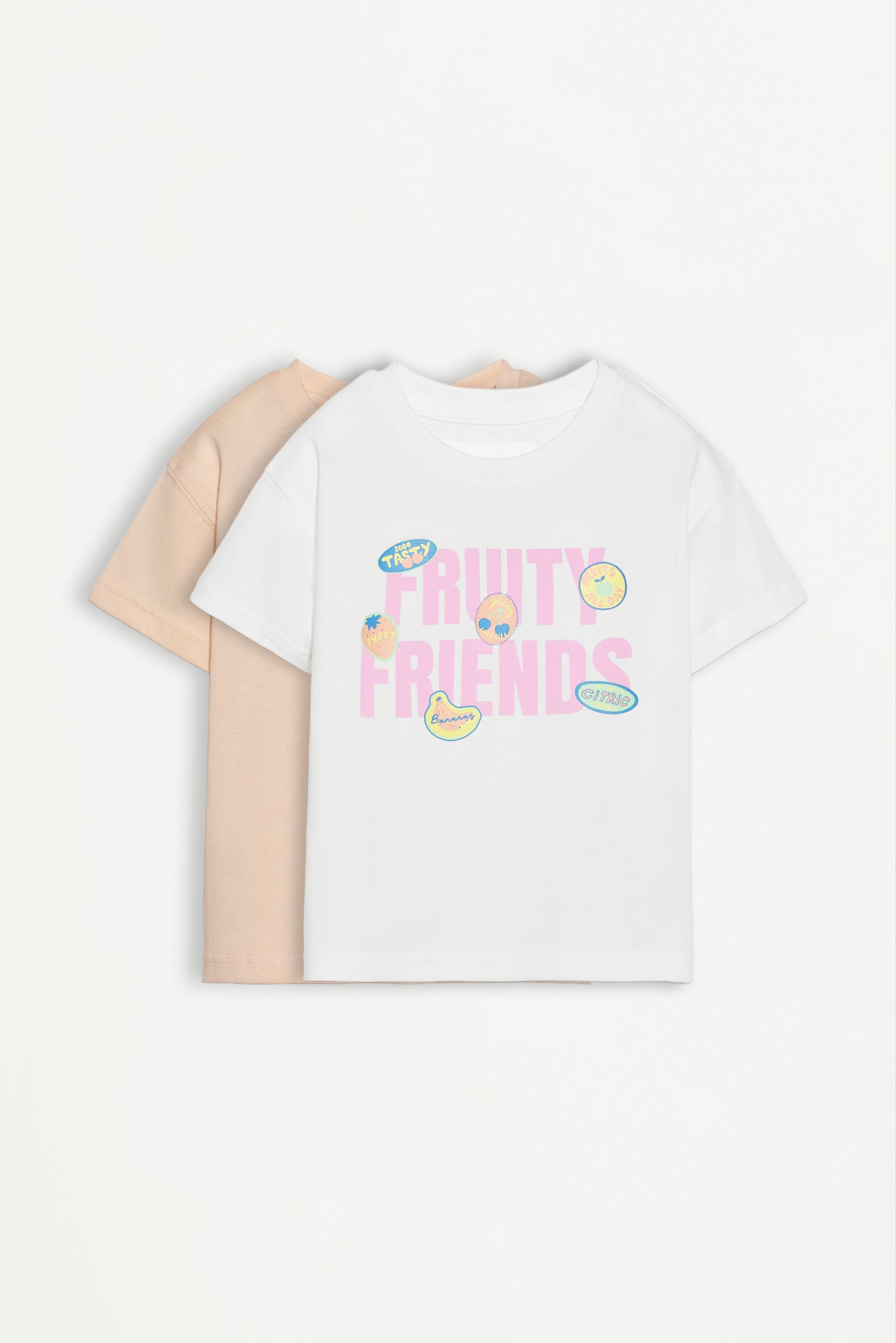 Pack 2 camisetas combinadas