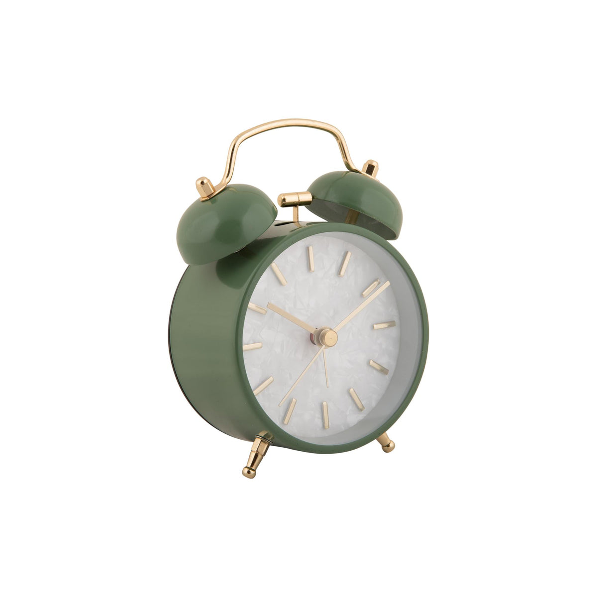 Karlsson wekker Pearl Glow - groen - Ø8cm