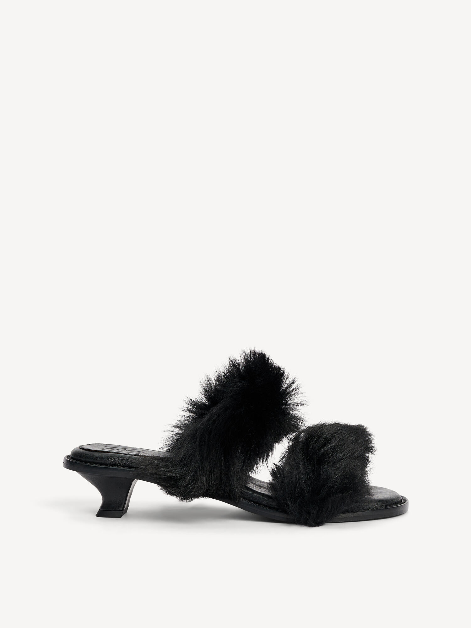 Tianna sandaler i shearling