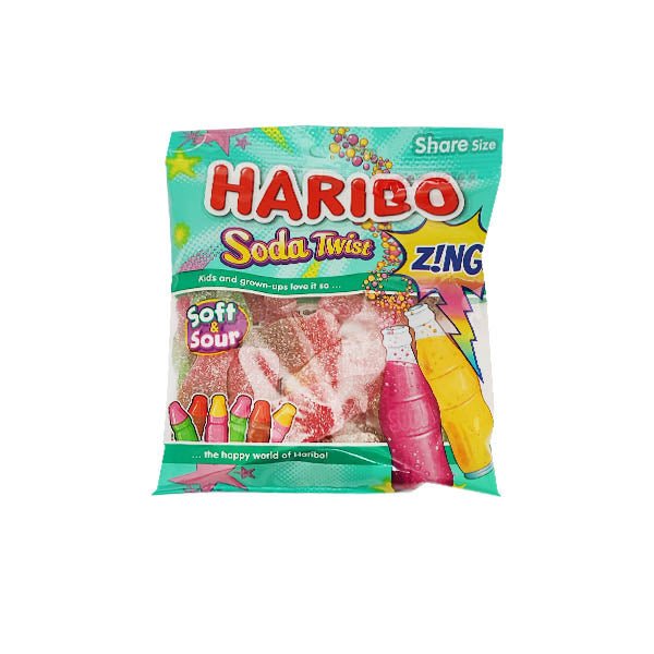Haribo Soda Twist Zing 160g