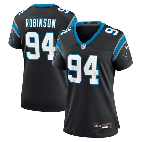 A'Shawn Robinson Carolina Panthers Nike Women's  Game Jersey -  Black