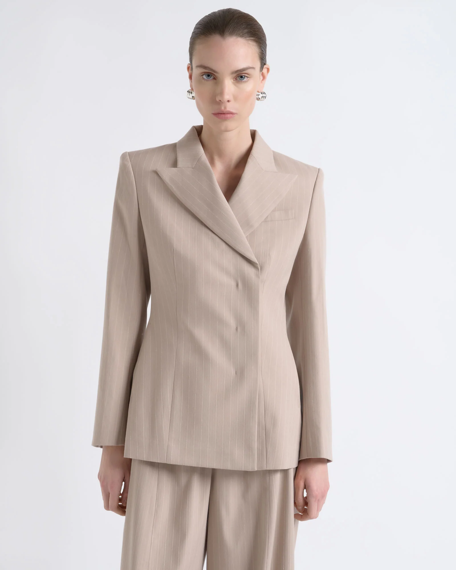 Double Breasted Concealed Blazer