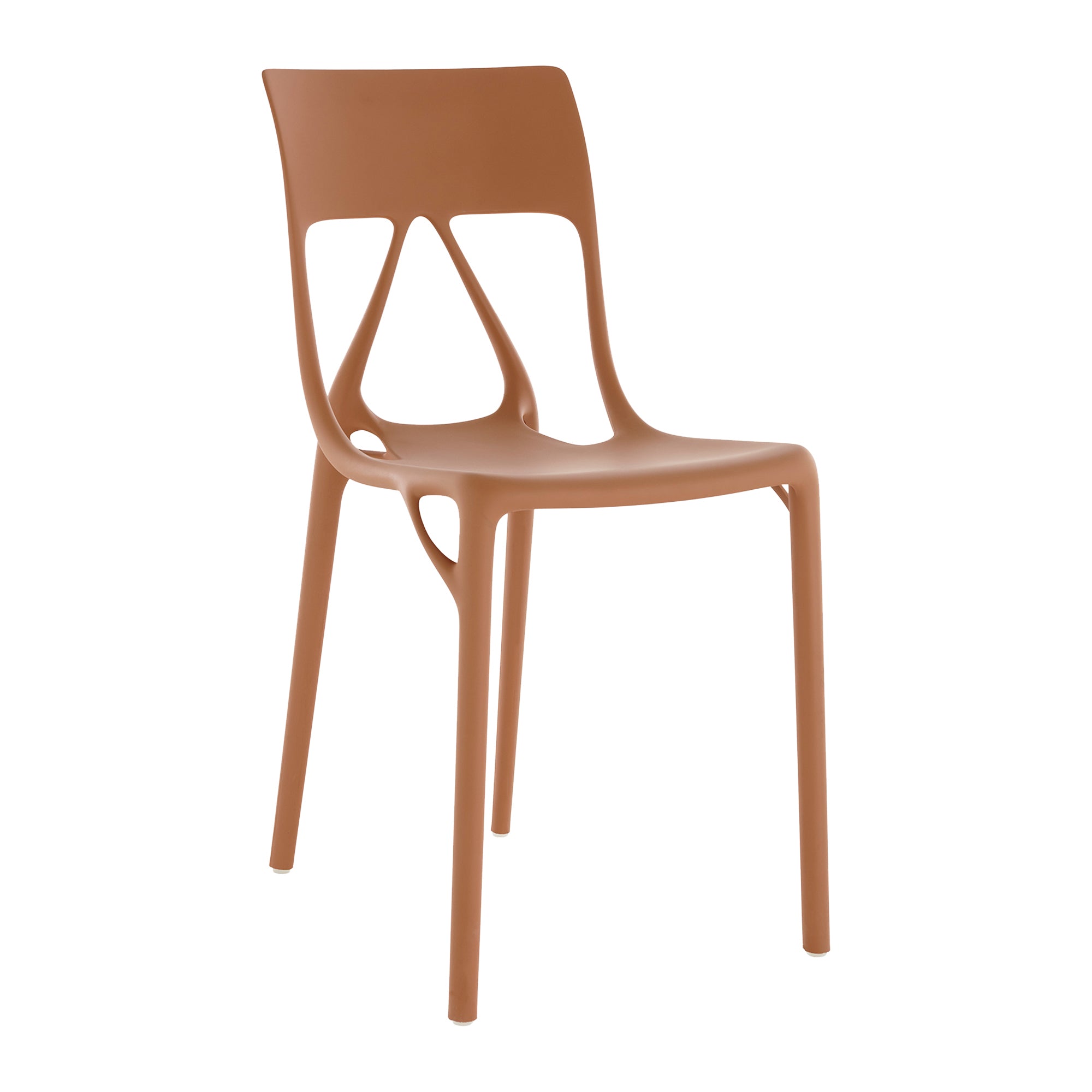 Kartell A.I. Lite Eetkamerstoel - Bruin