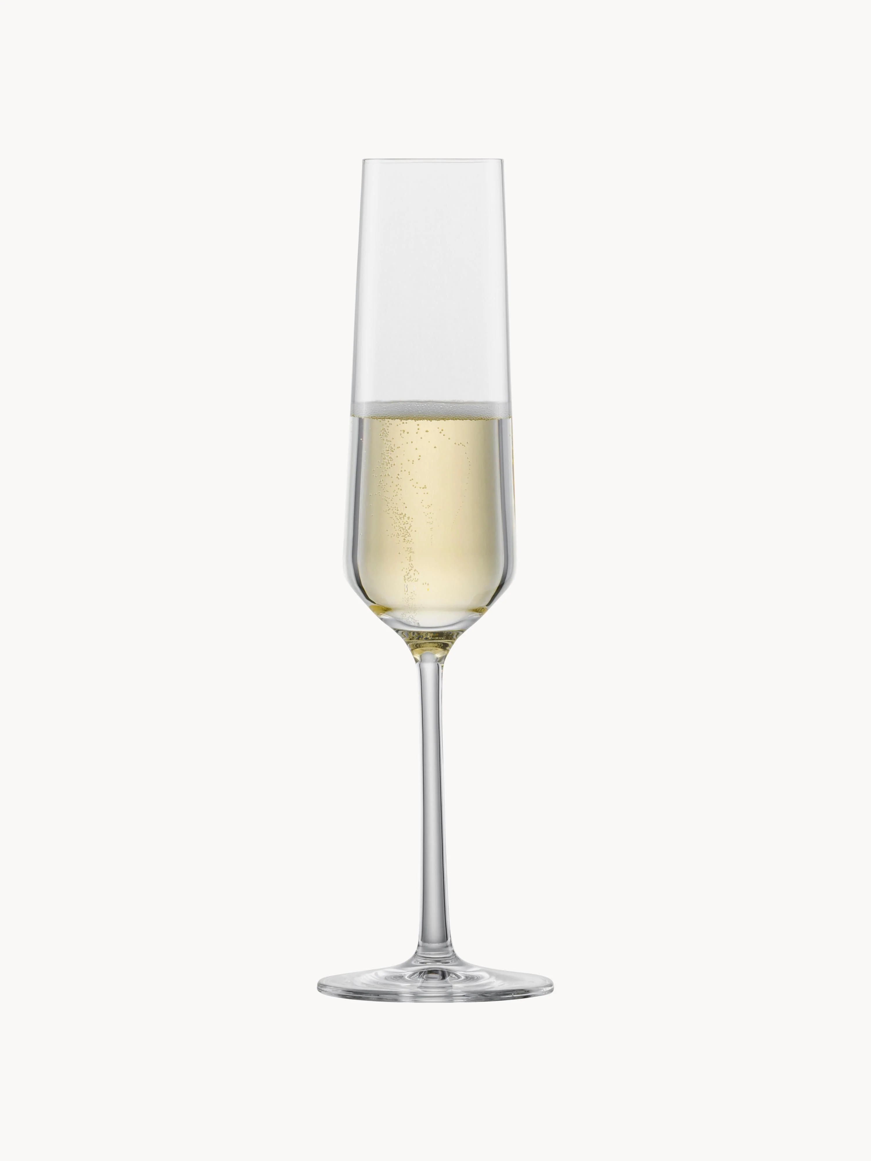Kristall-Champagnerflöten Pure, 2er-Set