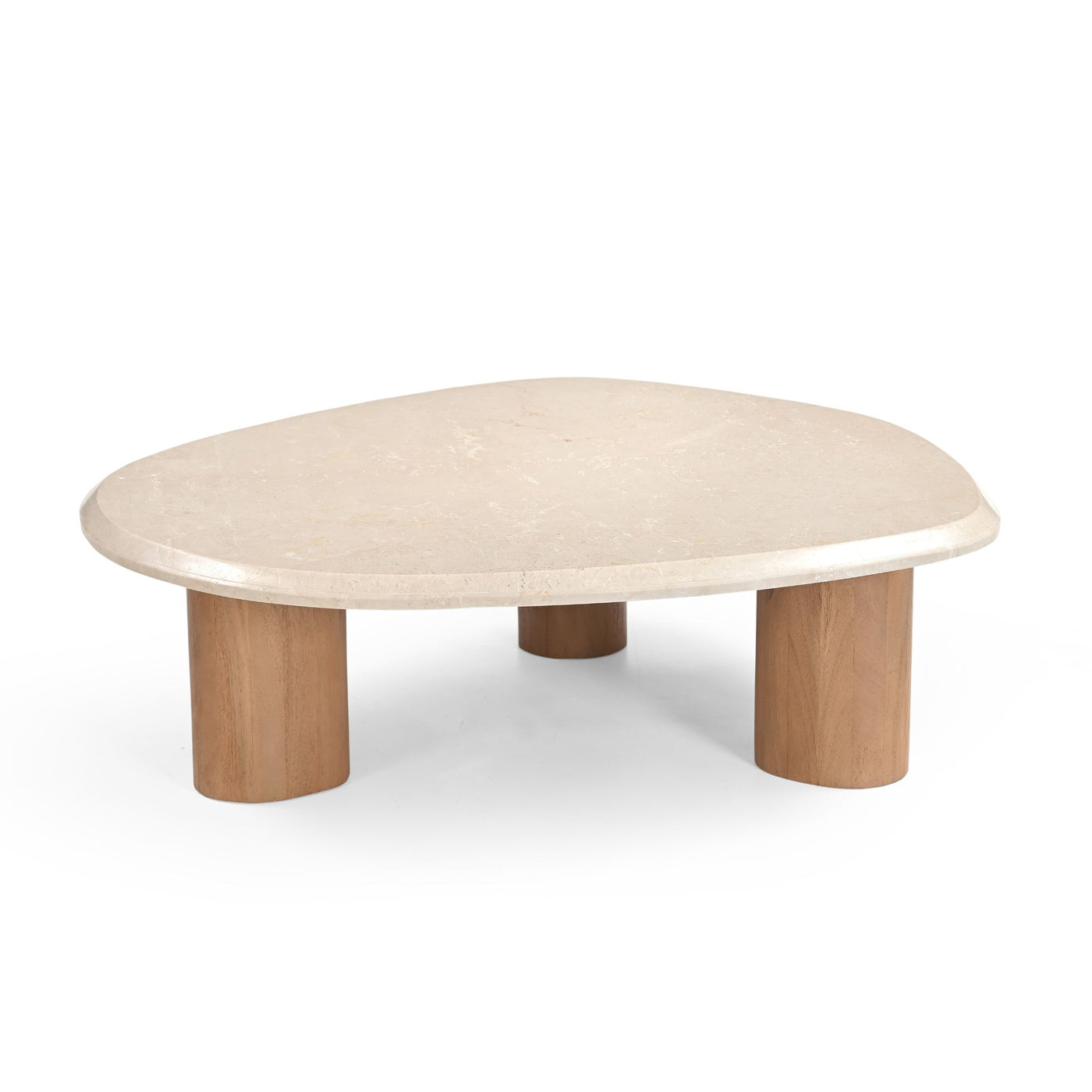 Starfurn Salontafel Nuvé - Organisch Hout/Marmer - 100x90x30cm