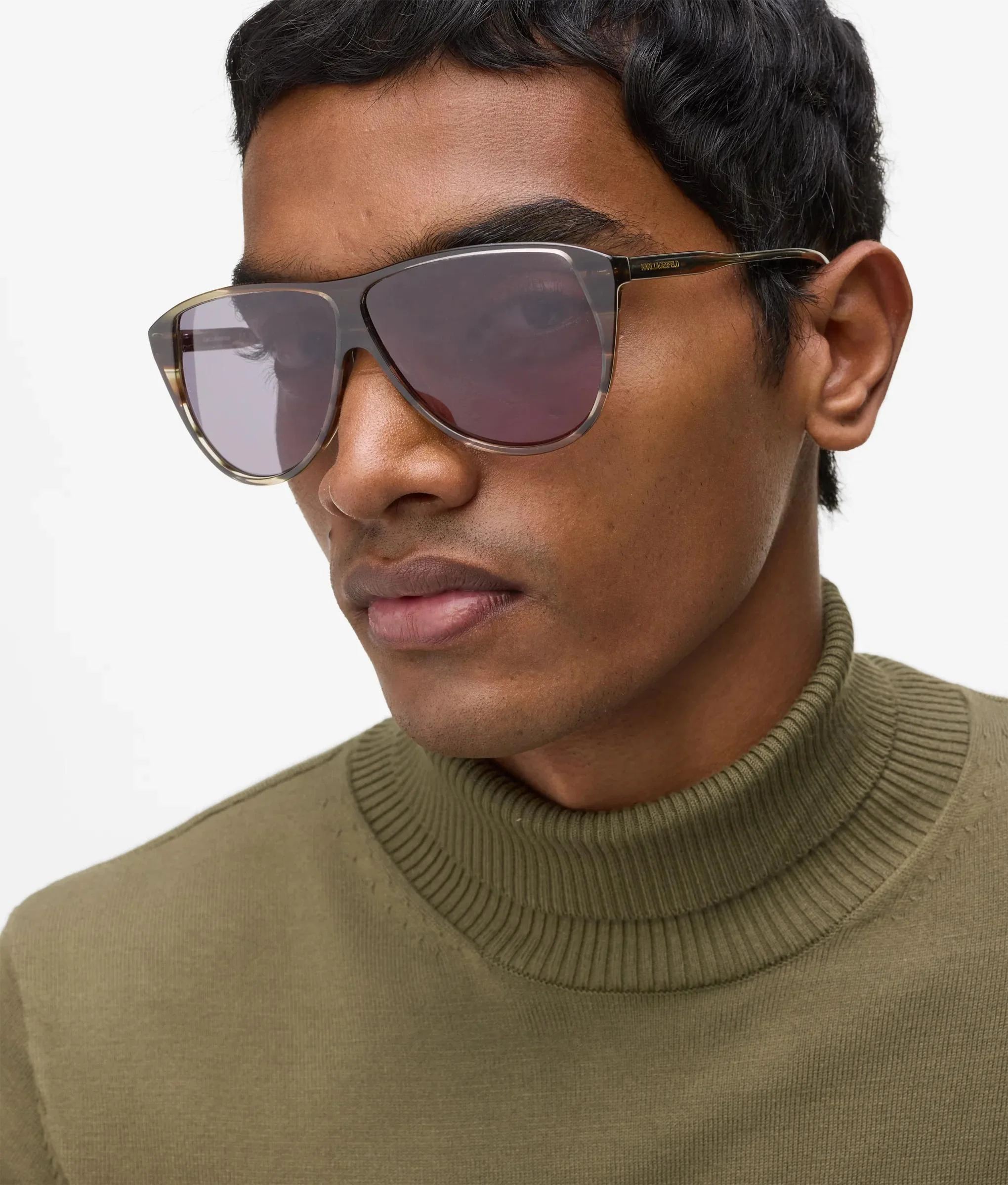 Lunettes de soleil aviateur fines