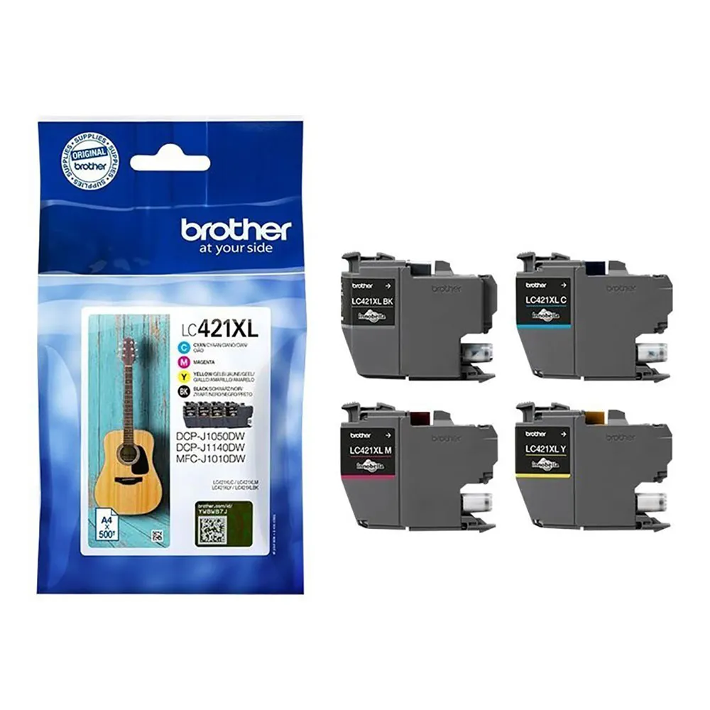 Brother Lc421Xl Multipack 4 500 Pag cartridge