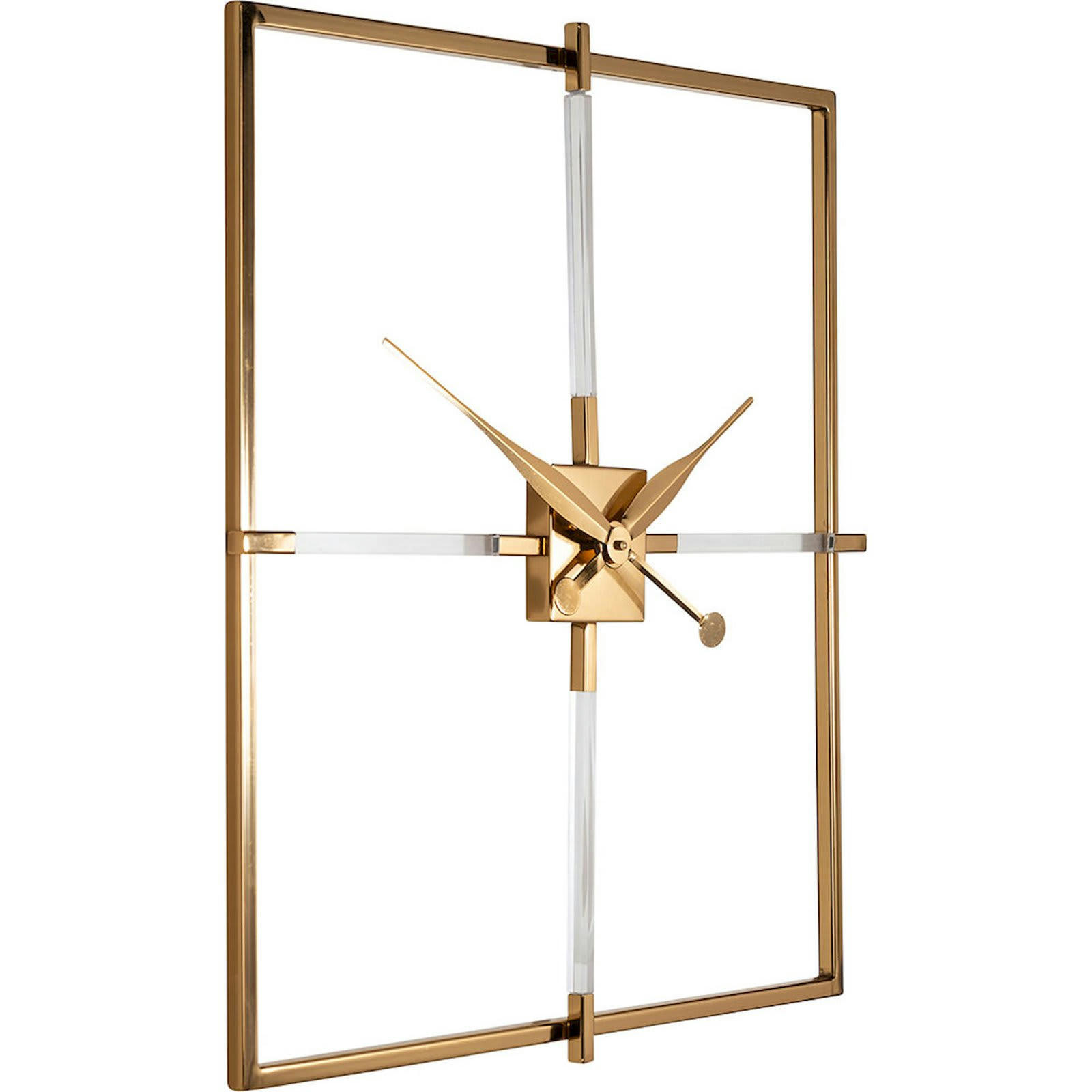 RICHMOND DECORATION - Horloge murale Aluminium Or