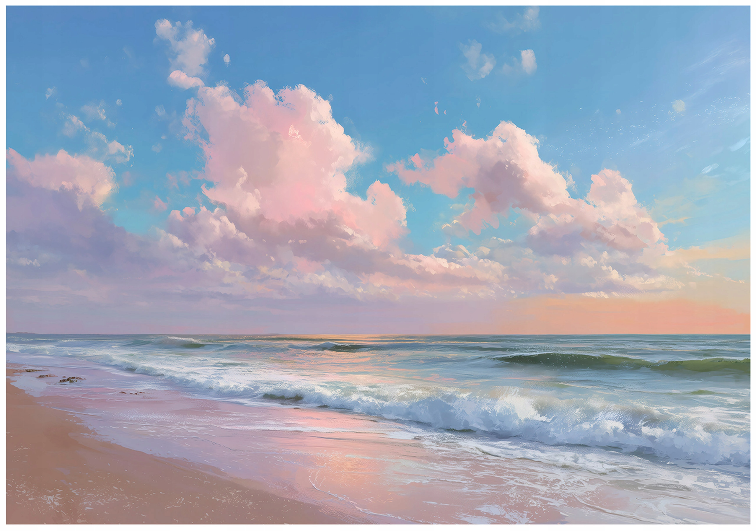 Fototapeta Plaża Niebieski Na Flizelinie Do Sypialni Salonu 250x175