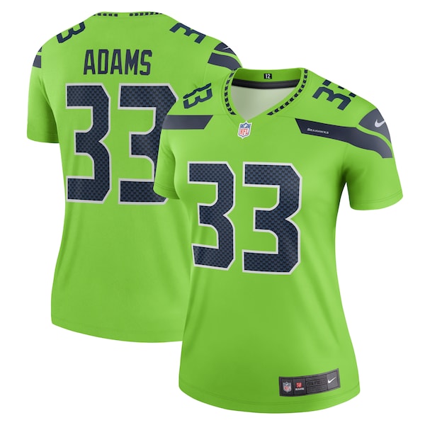 Jamal Adams Seattle Seahawks Nike Women's Legend Jersey - Neon Green/Navy